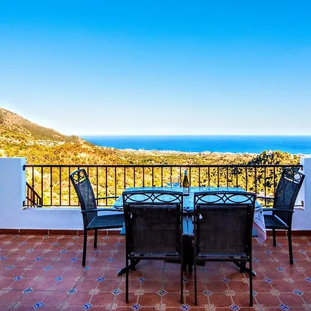 Apartment Pueblo, 3 Terraces & Pool With Sea View Mijas